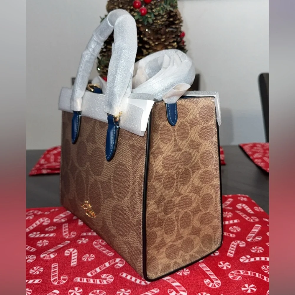 Maggie Tote in Signature Canvas with Cherry charm - Picture 13 of 17